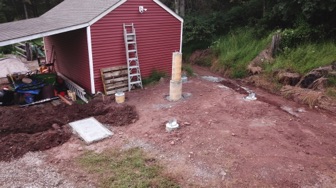 9/16 - Concrete work done!