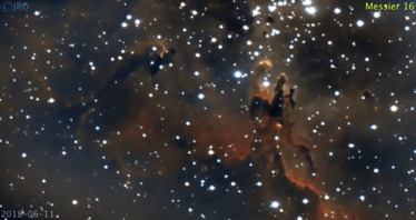 Eagle nebula    6/11/18  35 x 105sec subs QHY367C on RASA