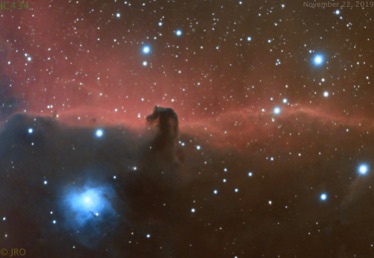 Horsehead  nebula  154x30sec subs 2x drizzled 11/22/19  ASI294C / RASA on MX+
