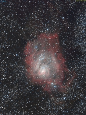 Lagoon nebula M8 8x5m OSC