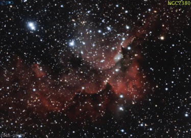NGC7380  08/09/2018  26 x 90sec subs QHY367C / RASA / CGEPro