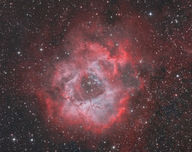 Rosette nebula v2 - Epsilon 160ED with ASI6200MC, this is 22.5 hours integrated or 273x5m pics taken between November and December 2023.