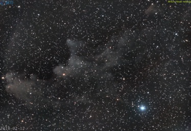 Witch Head nebula 2/12/18  45x 105sec subs QHY367c on RASA  First Attempt