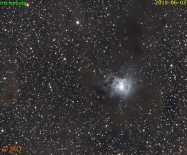 Iris nebula  06/03/2019  16 x 180sec subs ZWO ASI294MC Pro / 11" RASA / MX+